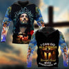 I CAN DO ALL THINGS THROUGH CHRIST WHO STRENGTHENS ME CHRIST ALL OVER PRINTED SHIRTS