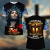 I CAN DO ALL THINGS THROUGH CHRIST WHO STRENGTHENS ME CHRIST ALL OVER PRINTED SHIRTS