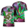 420 Hoodie Dont't Care Bear 3D Full Over Print Ht1223