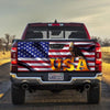 Proud American truck Tailgate Decal Sticker Wrap Tailgate Wrap Decals For Trucks