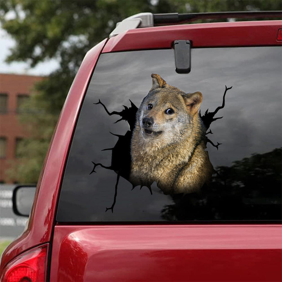 [da0035-snf-tnt]-coyote-crack-car-sticker-hunting-lover