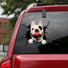 Frenchie Crack Decal For Car Super Cute Thank You Stickers Graduation Gifts For Her - General die-cut waterproof vinyl sticker decal
