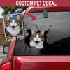 Personalized Your Pet Crack Sticker Cute The Cutest Sticker Paper Camping Gifts - Dog Lovers die-cut waterproof vinyl sticker decal
