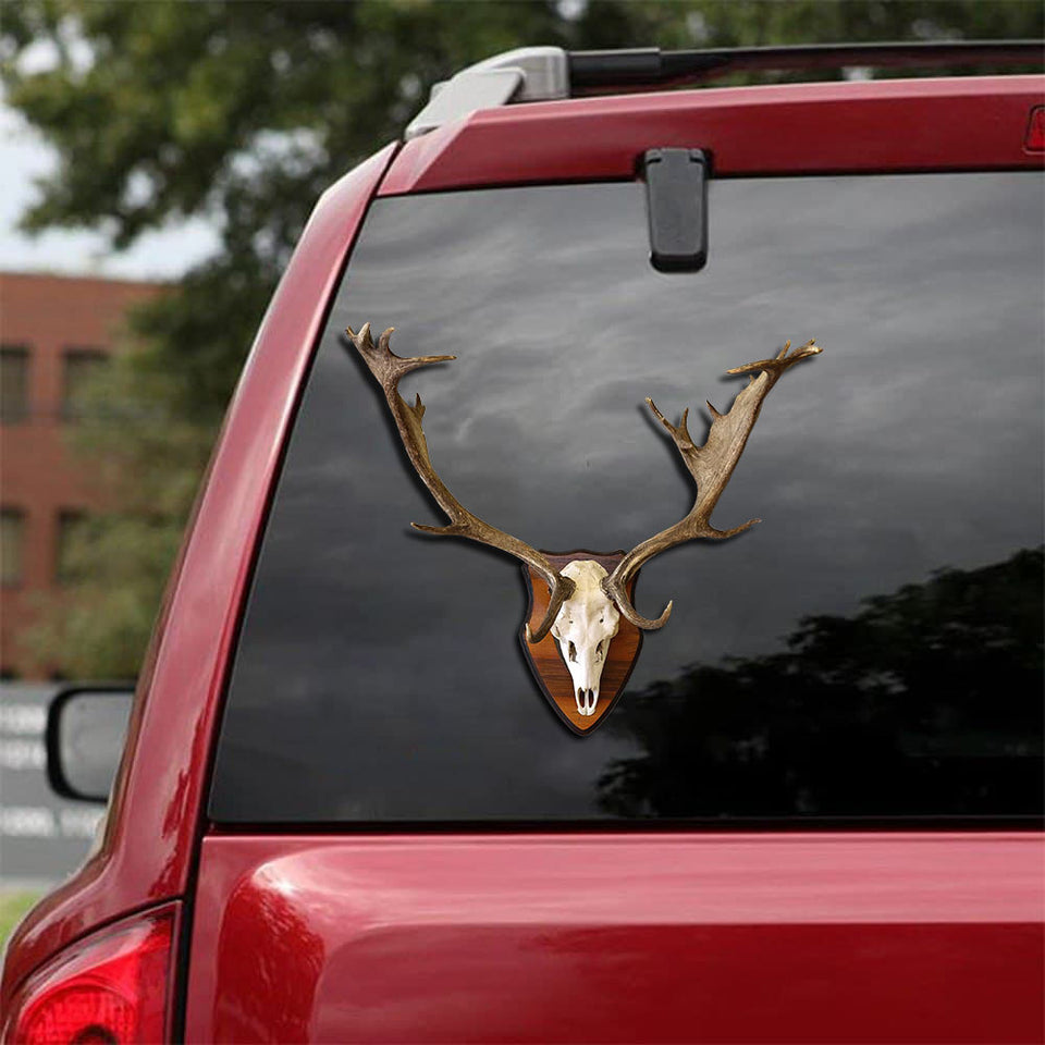 Deer Crack Decal Window Wiper Pretty Cute Custom Sticker Labels Presents For Dads - Hunting / Deer die-cut waterproof vinyl sticker decal