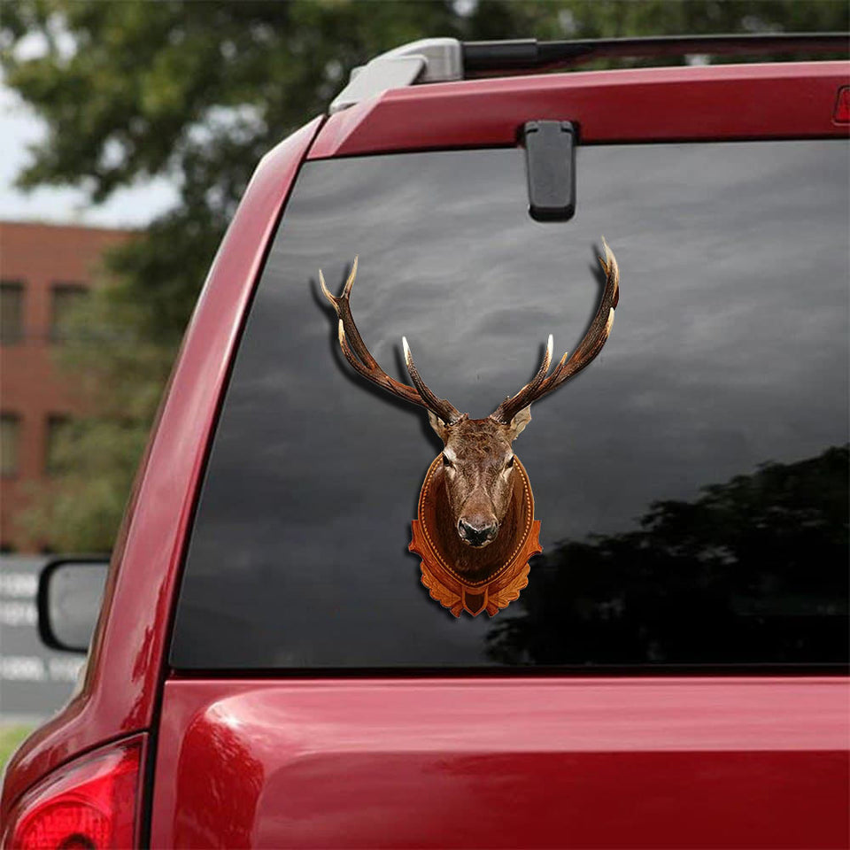 Deer Crack Sticker For Back Window Wiper Kawaii Magnetic Stickers Birthday Gift For Husband - Hunting / Deer die-cut waterproof vinyl sticker decal