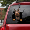 Doberman Crack Sticker For Car Window Corny Jokes Dot Stickers Gifts For Women - Dog Lovers die-cut waterproof vinyl sticker decal