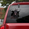 [th0583-snf-tpa]-schnauzer-crack-car-sticker-dogs-lover