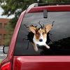 Welsh Corgi Crack Sticker Sheets Hot Custom Bumper Stickers Keychains - Dog Lovers die-cut waterproof vinyl sticker decal