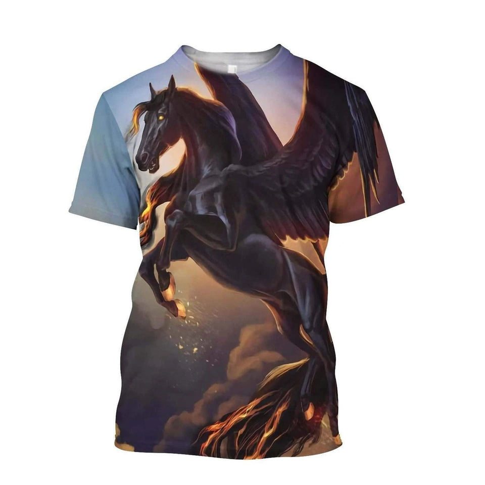 Dark Pegasus Horse for Men and Women HAC32