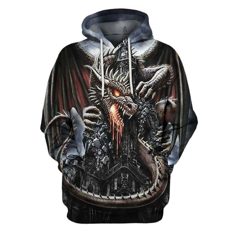 3D ALL OVER PRINT DRAGON HOODIE 16