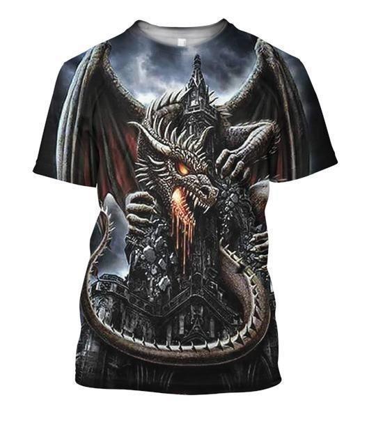 3D ALL OVER PRINT DRAGON HOODIE 16