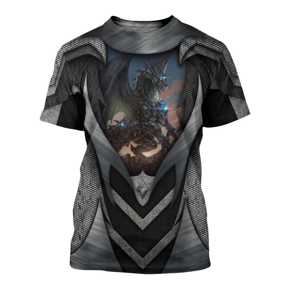 3D DRAGON ARMOR HOODIE NM050951