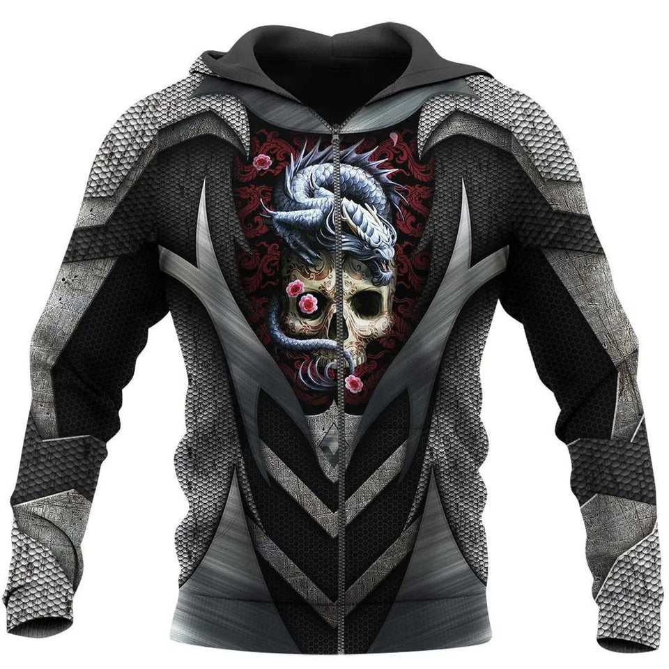 3D DRAGON ARMOR HOODIE NM050953