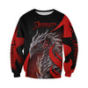 TATOO DUNGEONS AND DRAGONS ARMOR 3D HOODIE NM050958