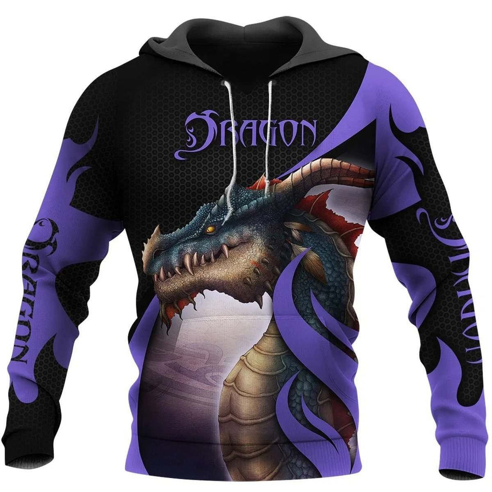 TATOO DUNGEONS AND DRAGONS ARMOR 3D HOODIE NM050957