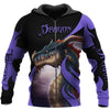 TATOO DUNGEONS AND DRAGONS ARMOR 3D HOODIE NM050957