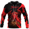 TATOO DUNGEONS AND DRAGONS ARMOR 3D HOODIE NM050959