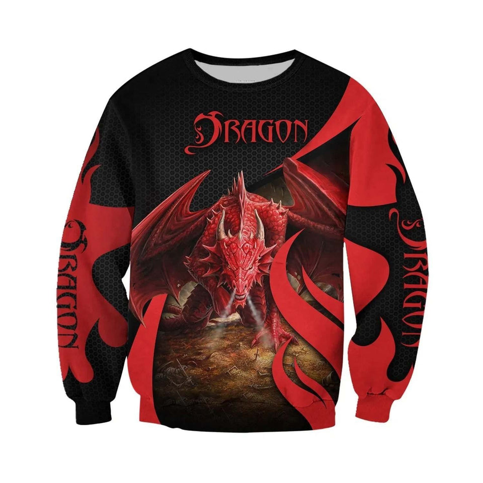 TATOO DUNGEONS AND DRAGONS ARMOR 3D HOODIE NM050959