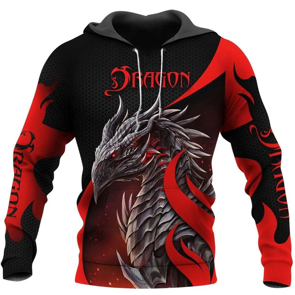 TATOO DUNGEONS AND DRAGONS ARMOR 3D HOODIE NM050958