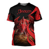 TATOO DUNGEONS AND DRAGONS ARMOR 3D HOODIE NM050959