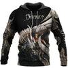 TATOO DUNGEONS AND DRAGONS ARMOR 3D HOODIE NM050962