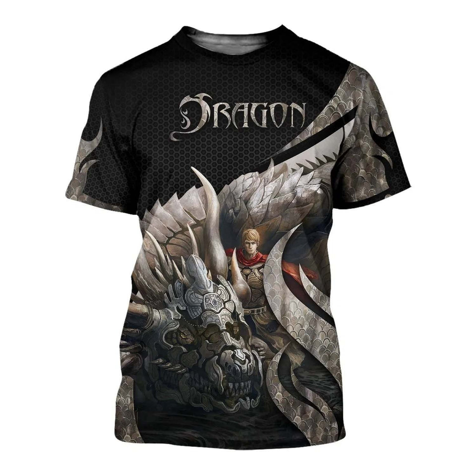 TATOO DUNGEONS AND DRAGONS ARMOR 3D HOODIE NM050962