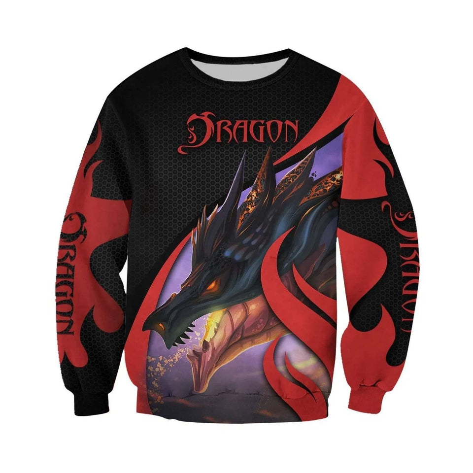TATOO DUNGEONS AND DRAGONS ARMOR 3D HOODIE NM050965