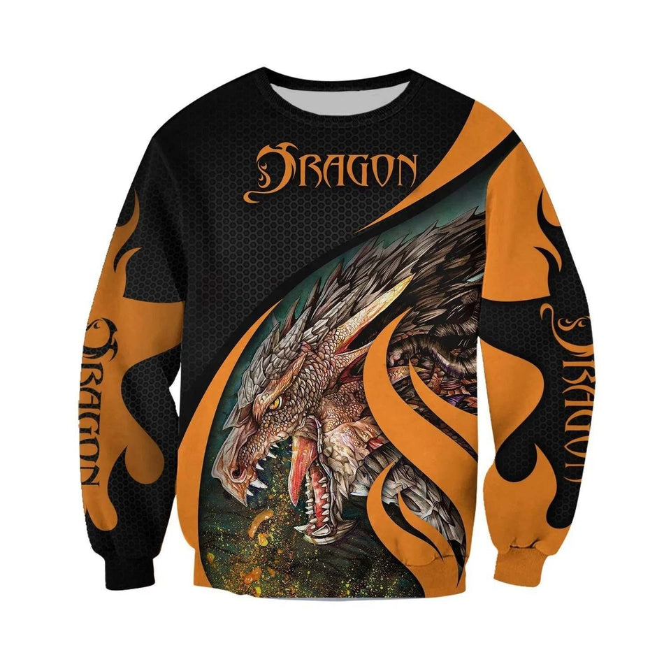 TATOO DUNGEONS AND DRAGONS ARMOR 3D HOODIE NM050964