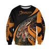 TATOO DUNGEONS AND DRAGONS ARMOR 3D HOODIE NM050964