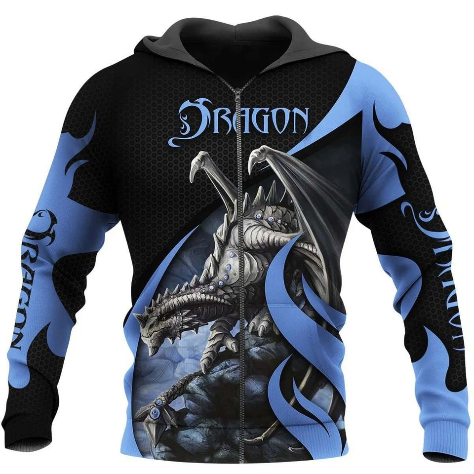 TATOO DUNGEONS AND DRAGONS ARMOR 3D HOODIE NM050961