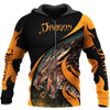 TATOO DUNGEONS AND DRAGONS ARMOR 3D HOODIE NM050964