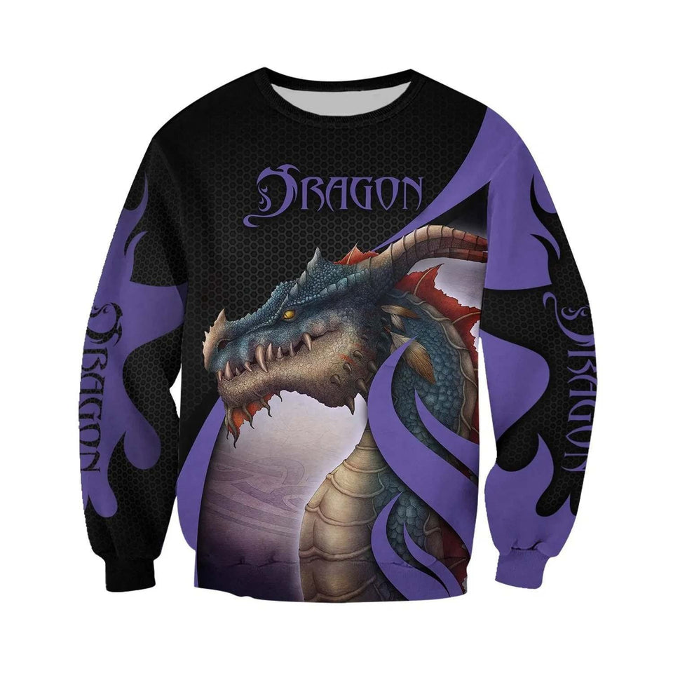 TATOO DUNGEONS AND DRAGONS ARMOR 3D HOODIE NM050957