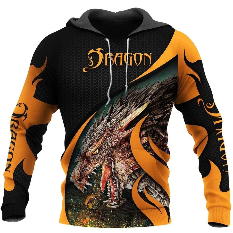 TATOO DUNGEONS AND DRAGONS ARMOR 3D HOODIE NM050964