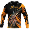 TATOO DUNGEONS AND DRAGONS ARMOR 3D HOODIE NM050964