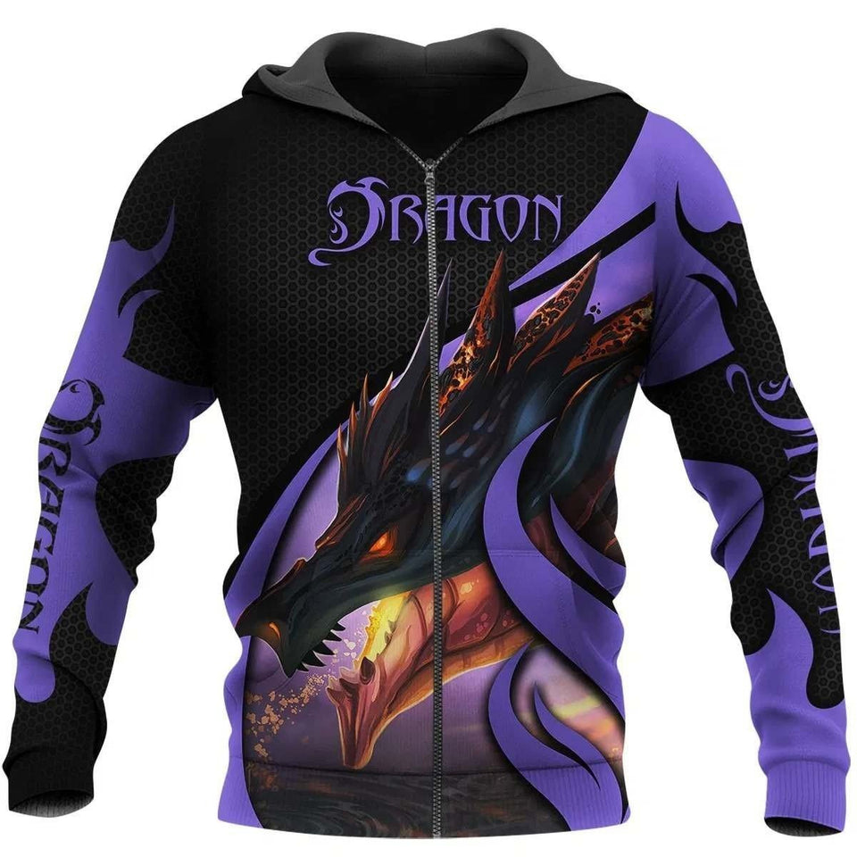 TATOO DUNGEONS AND DRAGONS ARMOR 3D HOODIE NM050963