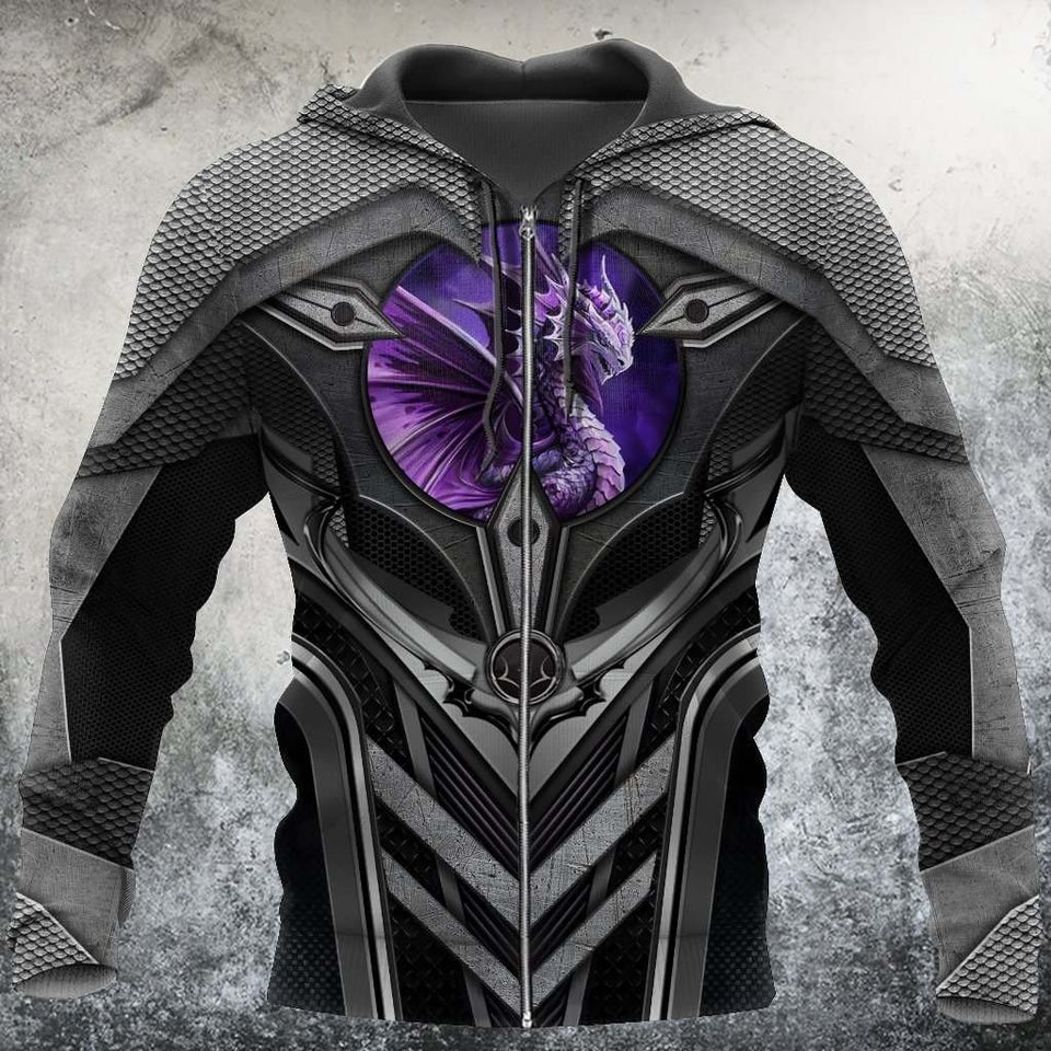 3D TATTOO AND DUNGEON DRAGON HOODIE HAC91202