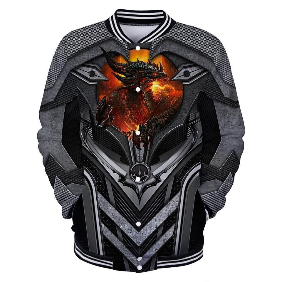 3D TATTOO AND DUNGEON DRAGON HOODIE HAC101202