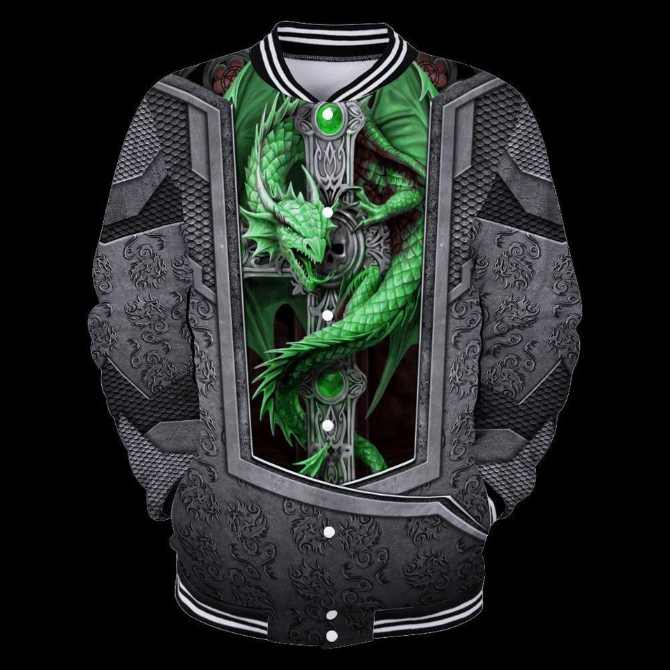 3D TATTOO AND DUNGEON DRAGON HOODIE HAC27122