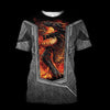 3D TATTOO AND DUNGEON DRAGON HOODIE HAC27126