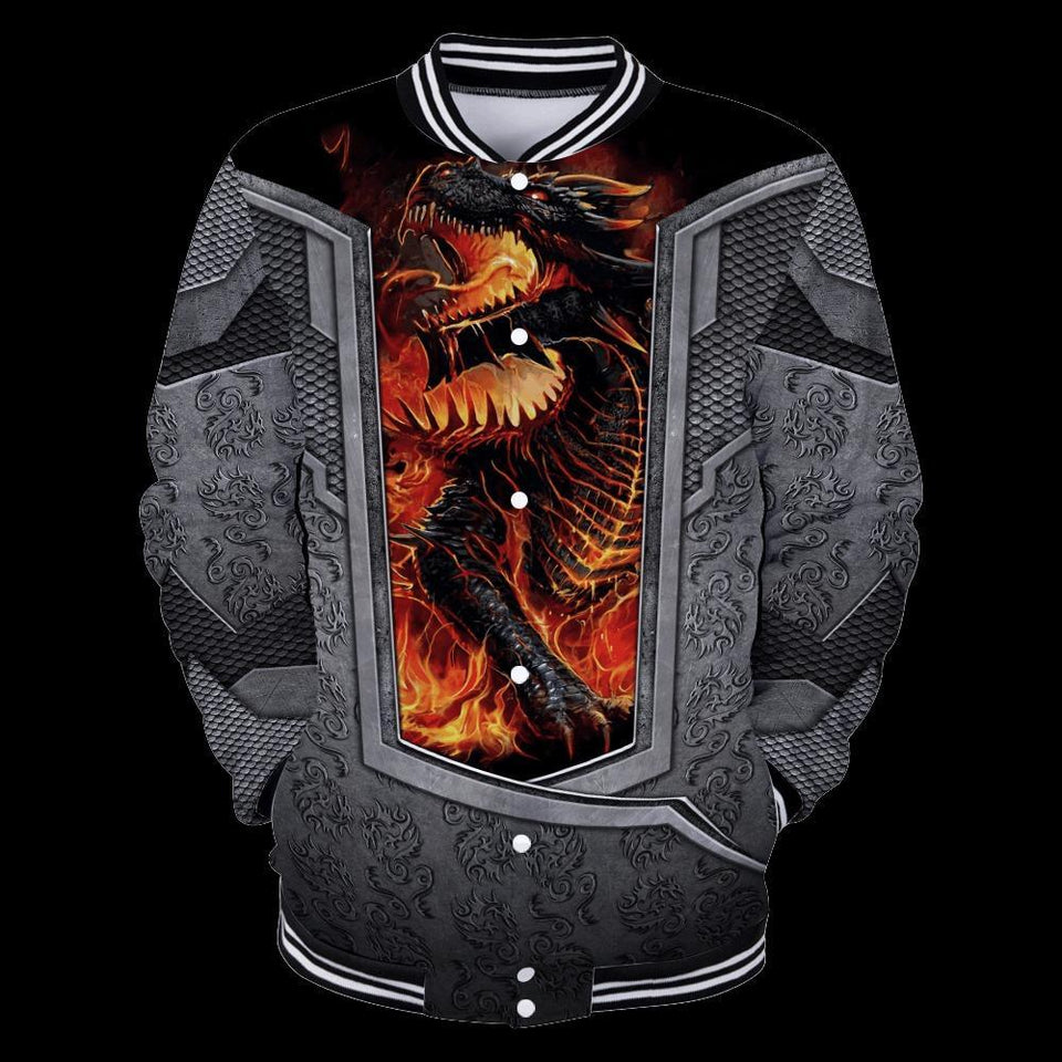 3D TATTOO AND DUNGEON DRAGON HOODIE HAC27126