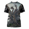 3D TATTOO AND DUNGEON DRAGON HOODIE NM050968