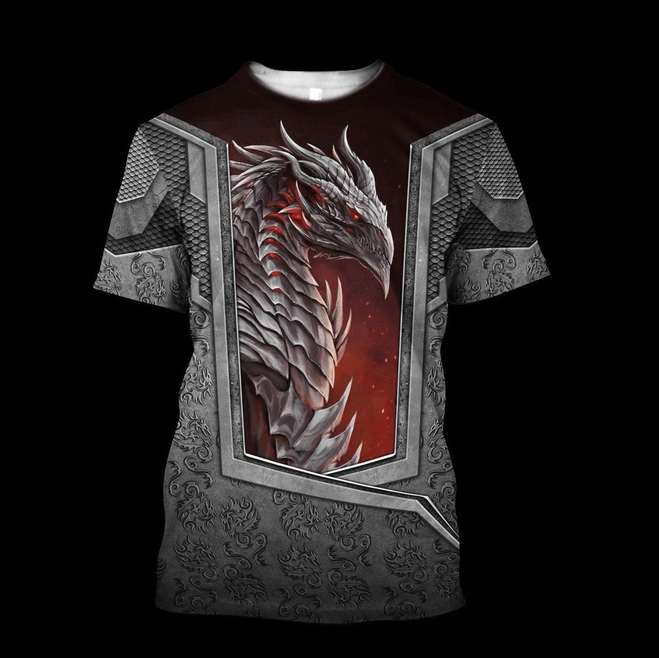 3D TATTOO AND DUNGEON DRAGON HOODIE HAC020109