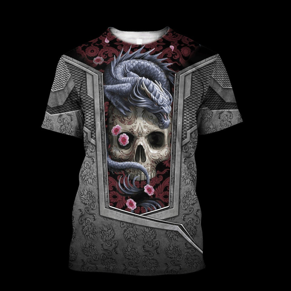3D TATTOO AND DUNGEON DRAGON HOODIE HAC020110
