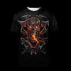 3D ARMOR TATTOO AND DUNGEON DRAGON HOODIE HAC130101