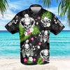 SKULL COWBOY TROPICAL HAWAIIAN SHIRT