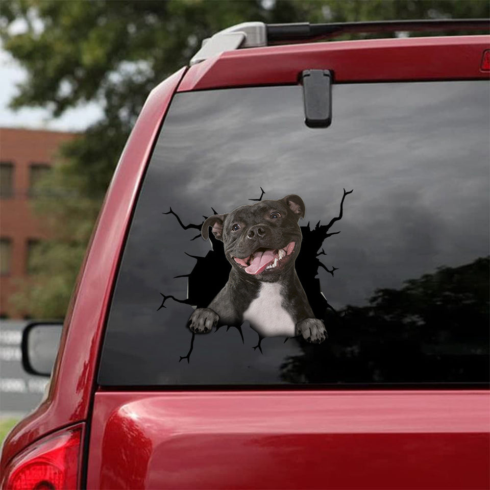 [sk1415-snf-tpa]-pitbull-crack-sticker-dogs-lover
