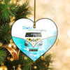 Hippie Be Kind, Christmas Ornament, Christmas Gift