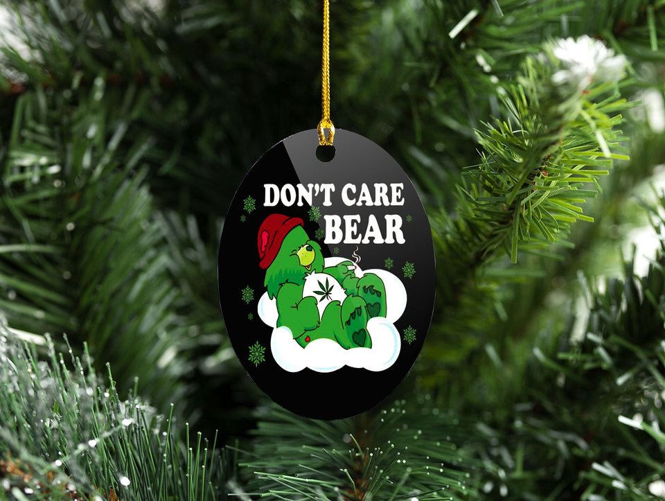 Don t Care Bear, Christmas Ornament, Christmas Gift