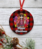 Hippie Girl Christmas, Christmas Ornament, Christmas Gift