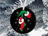 Grinch Hand, Rooster In Christmas Socks, Christmas Ornament, Christmas Gift